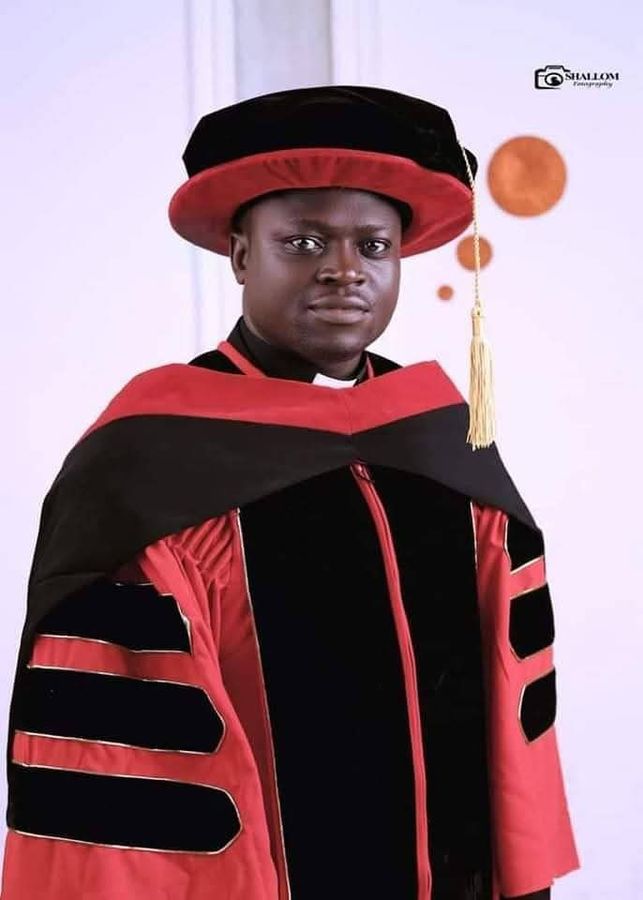 Portrait of Rev. Dr. Davou M. Dantoro, Deputy Provost of COCIN Theological Education by Extension